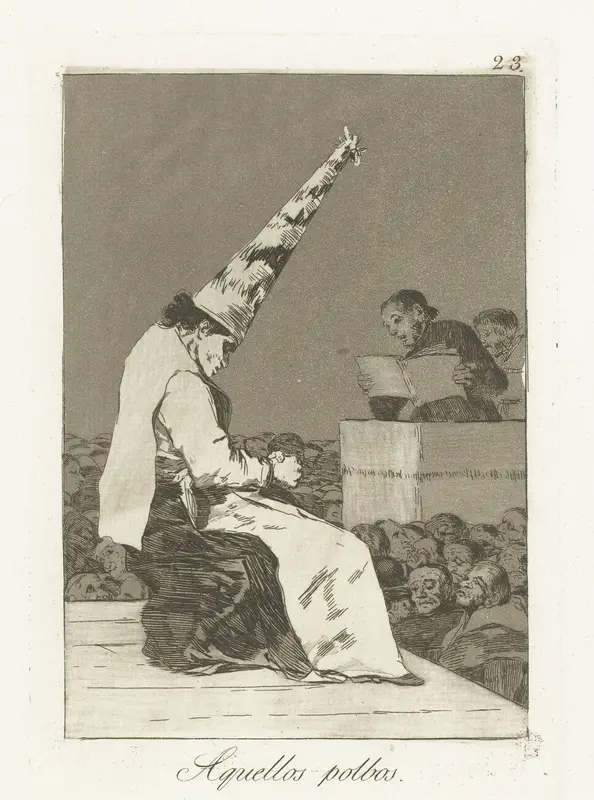 Stofdeeltjes Wall Art by Francisco de Goya - High-Resolution Digital Print