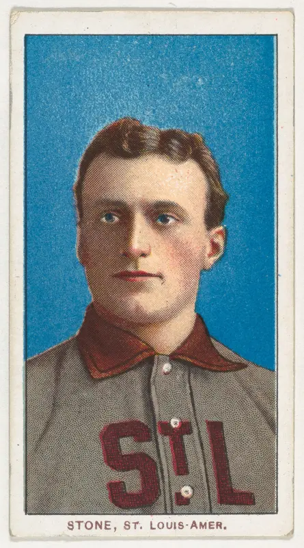 Stone, St. Louis, American League, from the White Border series (T206) for the American Tobacco Company Wall Art by American Tobacco Company - High-Resolution Digital Print
