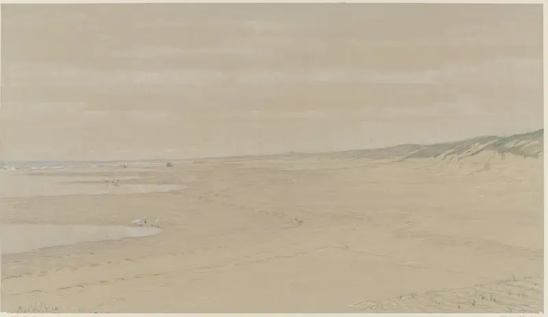 Strand Wall Art by Maurits van der Valk - High-Resolution Digital Print