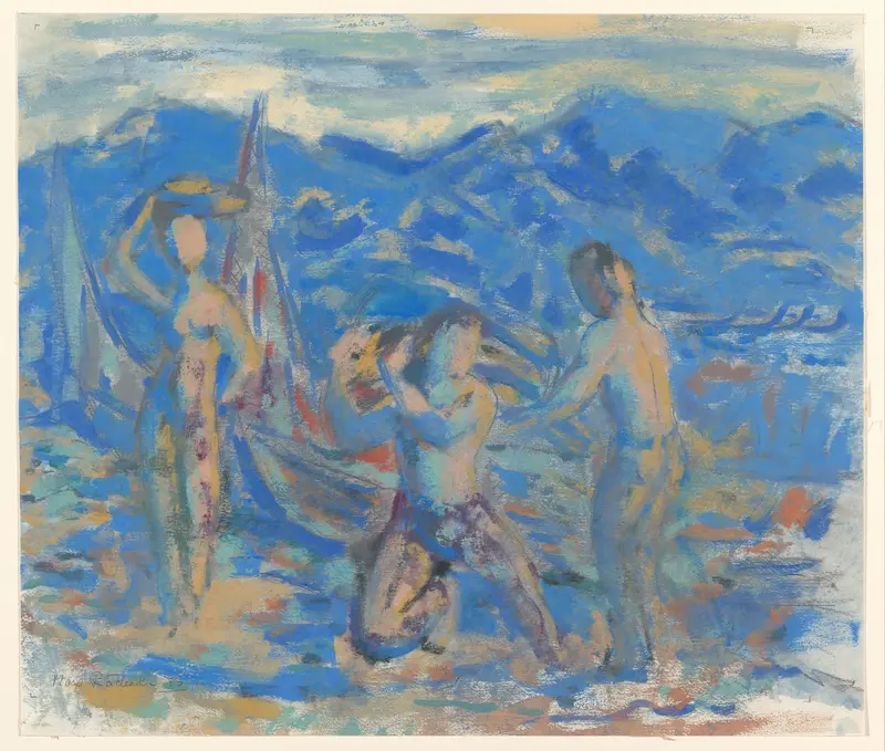 Strandgezicht Wall Art by Max Rädecker - High-Resolution Digital Print