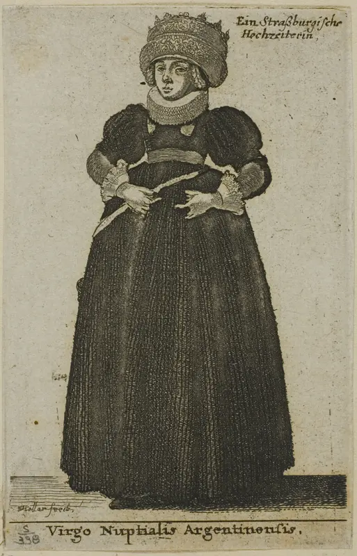 Strasbourg Woman in Wedding Dress
