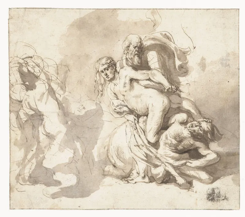 Strijd tussen Lapithen en Centauren Wall Art by Peter Paul Rubens - High-Resolution Digital Print