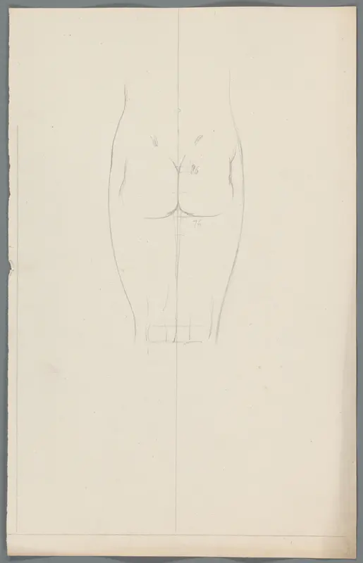 Studie van billen Wall Art by Unknown - High-Resolution Digital Print