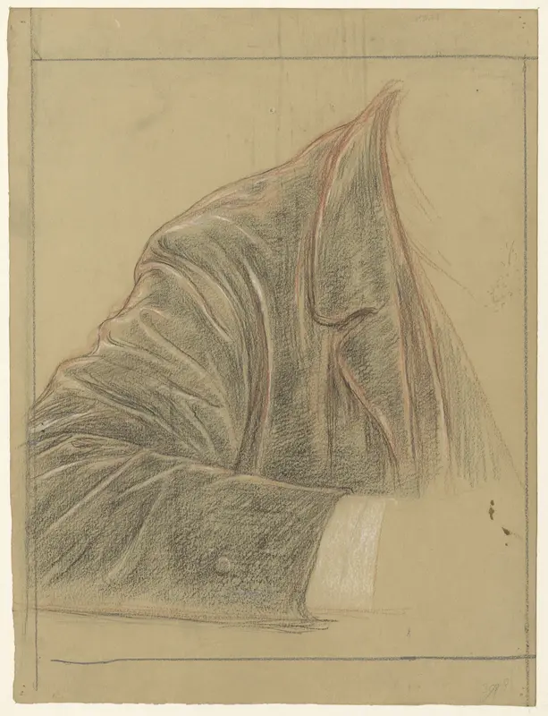 Studie van de jas en arm van Geheimrat M. Kempner Wall Art by Jan Veth - High-Resolution Digital Print