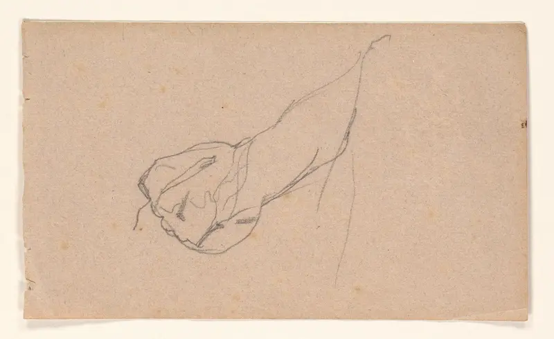 Studie van een hand Wall Art by August Allebé - High-Resolution Digital Print