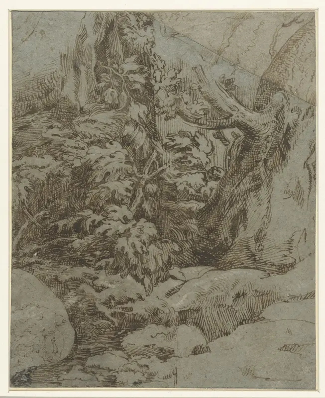 Studie van een landschap Wall Art by Parmigianino - High-Resolution Digital Print