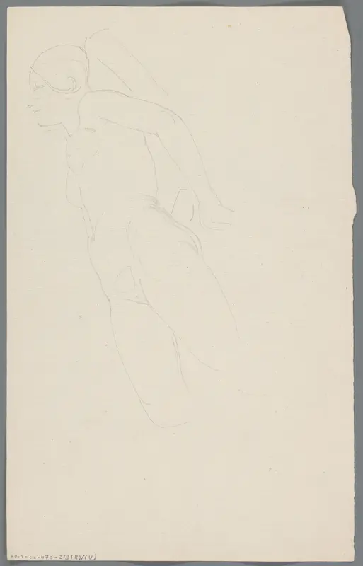 Studie van een liggende vrouw Wall Art by Unknown - High-Resolution Digital Print