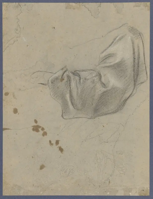 Studie van een mouw met aanzet van de pols Wall Art by Giacomo Cavedone - High-Resolution Digital Print