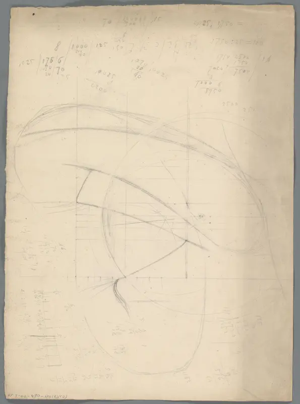 Studie van een oog Wall Art by Unknown - High-Resolution Digital Print