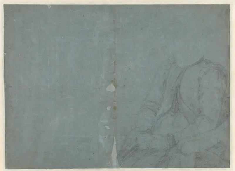 Studie van een zittende vrouw, zonder hoofd Wall Art by Cornelis Ketel - High-Resolution Digital Print