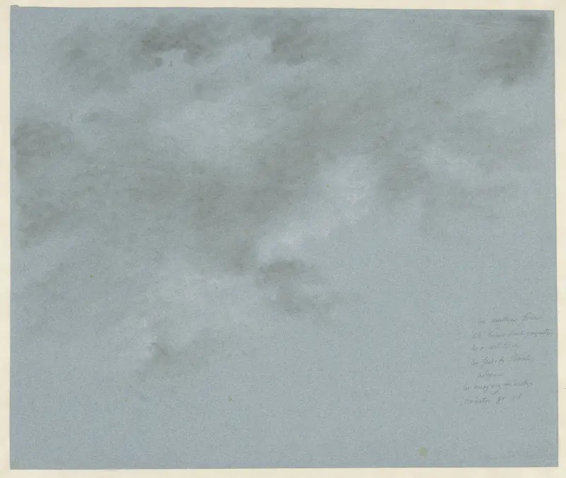 Studie van wolken Wall Art by Pierre-Louis De la Rive - High-Resolution Digital Print