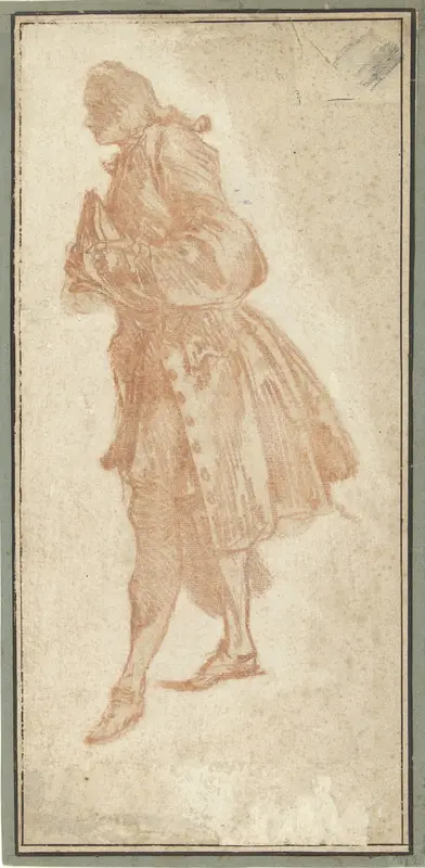 Studie voor Philinte Wall Art by François Boucher - High-Resolution Digital Print