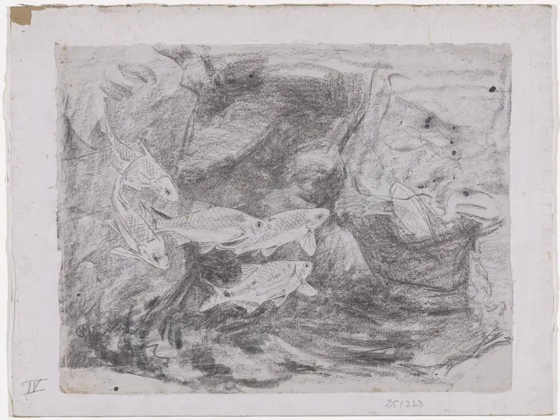 Studieblad met goudwinden Wall Art by Gerrit Willem Dijsselhof - High-Resolution Digital Print