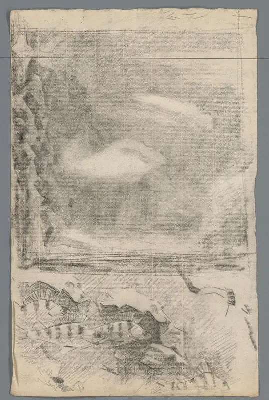 Studies van aquaria met vissen Wall Art by Gerrit Willem Dijsselhof - High-Resolution Digital Print