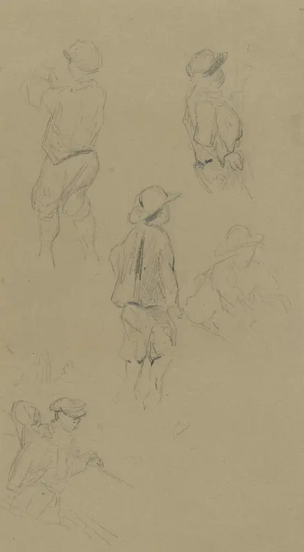 Studies van boeren Wall Art by Gerard Bilders - High-Resolution Digital Print