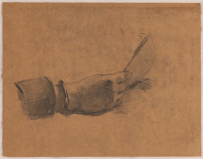 Studies van een hand Wall Art by Willem Bastiaan Tholen - High-Resolution Digital Print