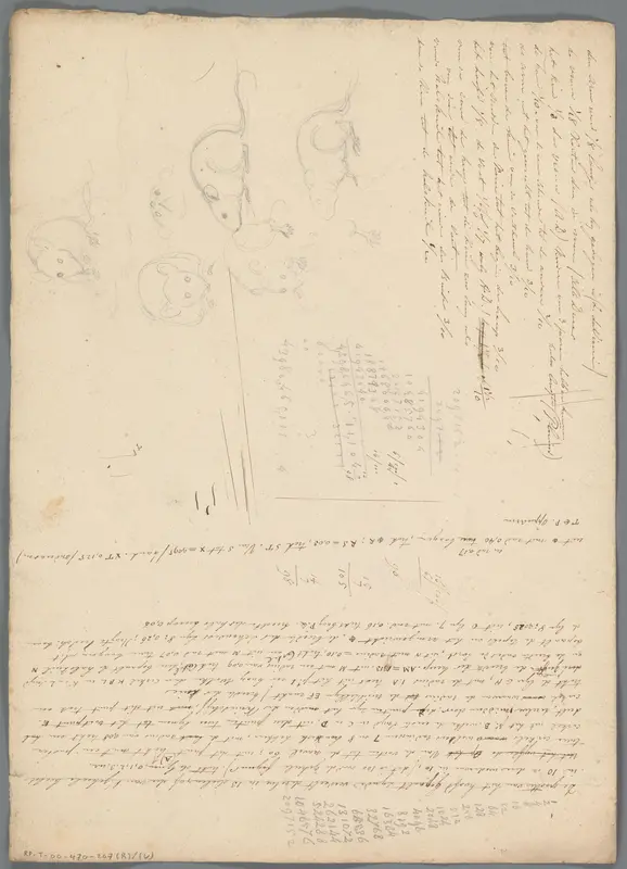 Studies van een muis Wall Art by Unknown - High-Resolution Digital Print