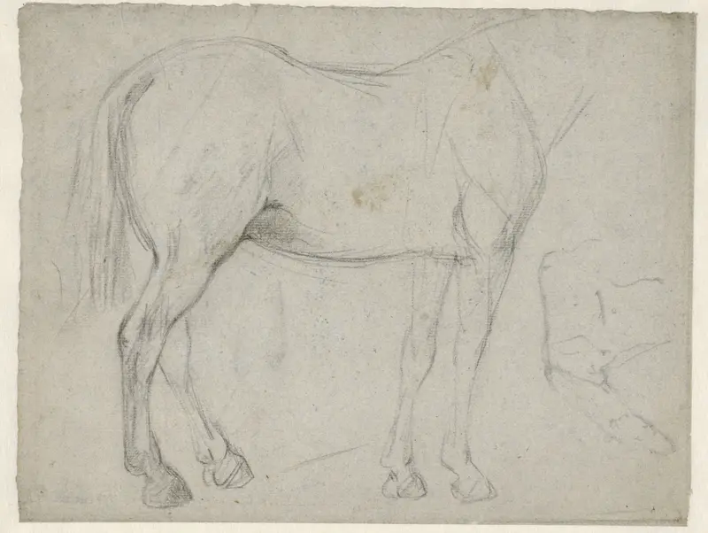 Studies van een paard Wall Art by Jan Kuyper - High-Resolution Digital Print