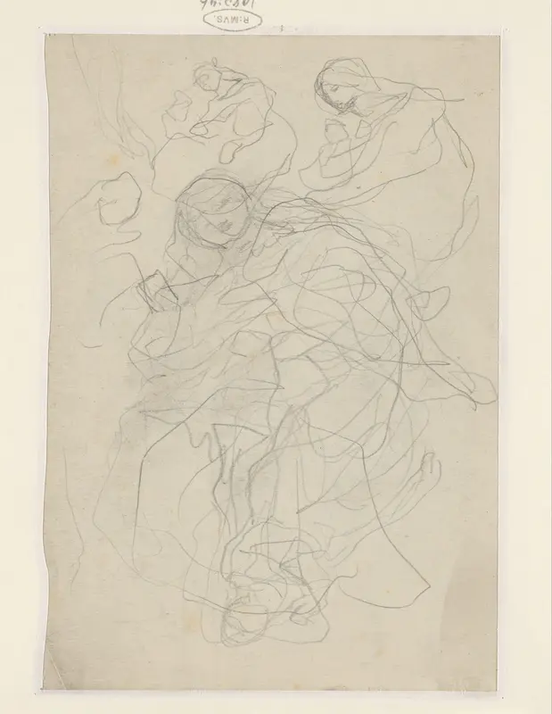 Studies van een slapend kindje Wall Art by Matthijs Maris - High-Resolution Digital Print