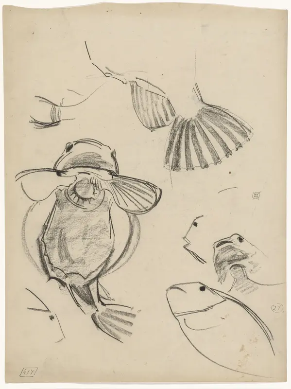 Studies van een snotdolf Wall Art by Gerrit Willem Dijsselhof - High-Resolution Digital Print