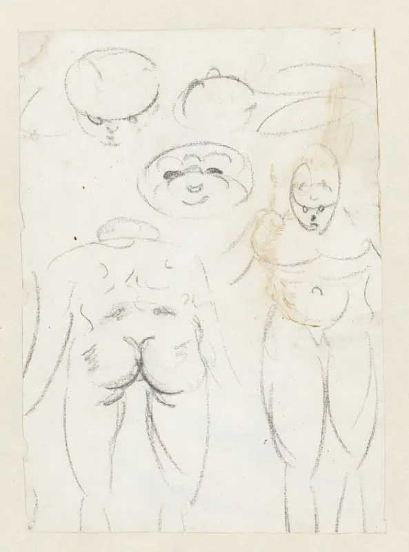 Studies van figuren in het verkort Wall Art by Jurriaan Andriessen - High-Resolution Digital Print