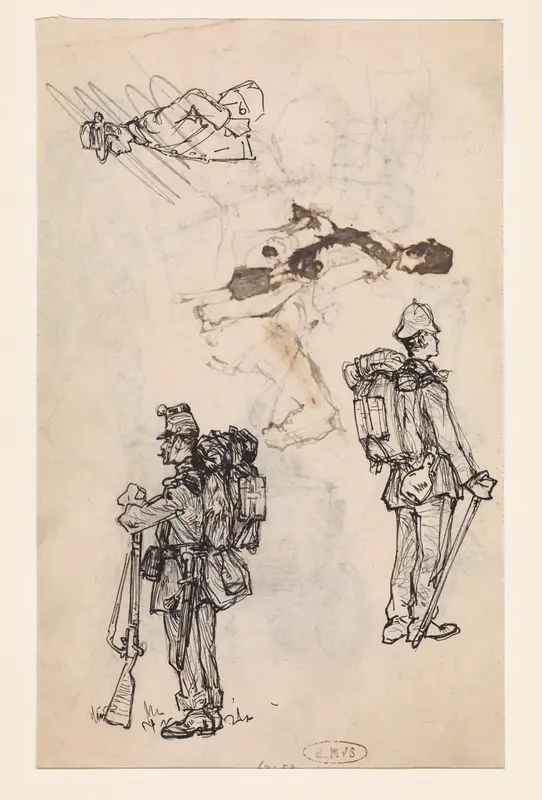 Studies van huzaren Wall Art by Edzard Koning - High-Resolution Digital Print