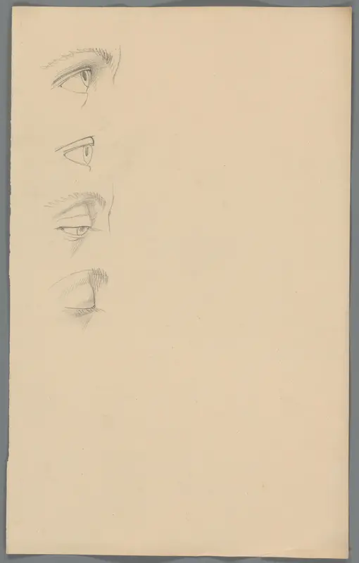 Studies van ogen Wall Art by Unknown - High-Resolution Digital Print