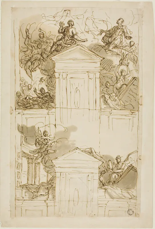 Study Wall Art by James Thornhill - High-Resolution Digital Print