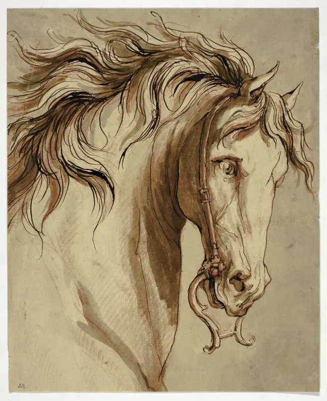 Study for Sculpture of William III Wall Art by John Michael Rysbrack - High-Resolution Digital Print