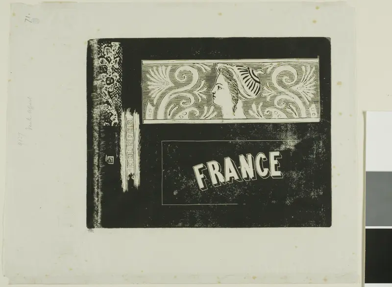 Study for Share Certificates in a Fraudulent Franco-Californian Company, No. 2