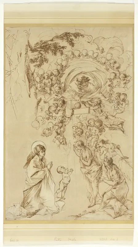 Study for 'The Dream of Saint Joseph'