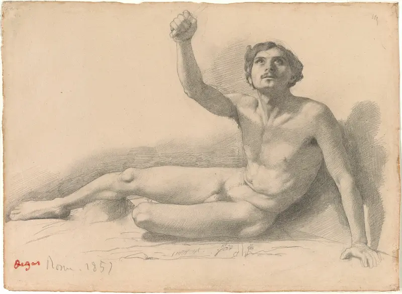 Study of a Male Nude