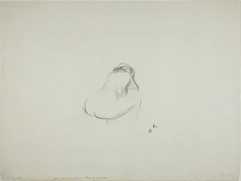 Study of a Nude Woman, from Behind