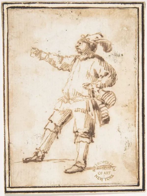 Study of an Actor Wall Art by Francesco Allegrini - High-Resolution Digital Print