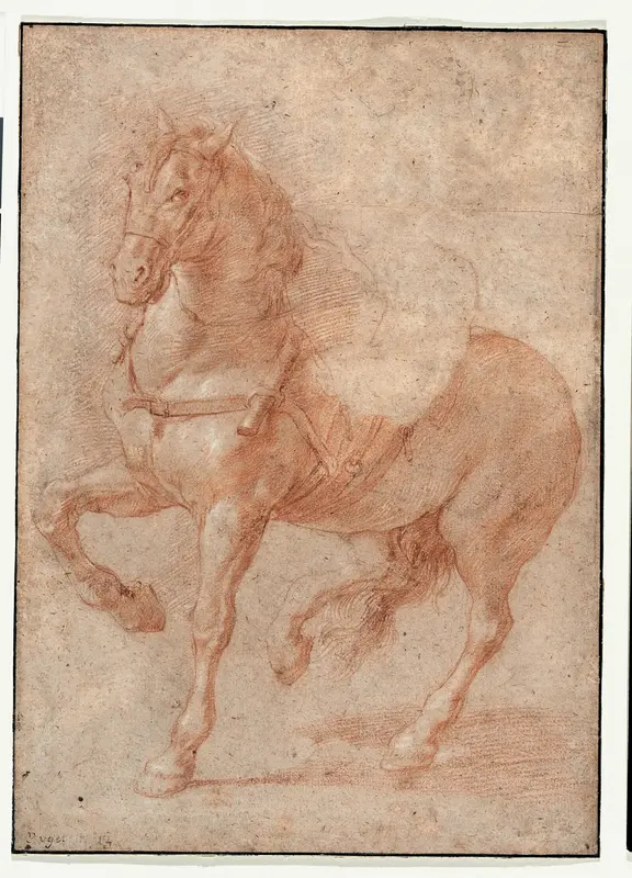 Study of Bucephalus for the Relief "Alexander and Diogenes"