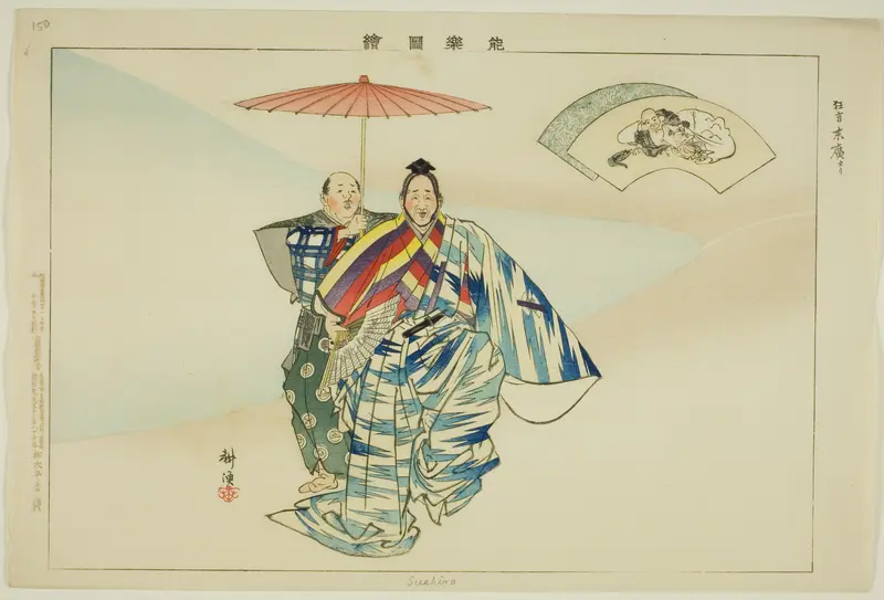Suehiro, from the series "Pictures of No Performances (Nogaku Zue)"