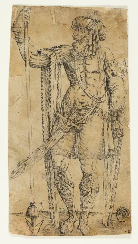Sultan in Armor Wall Art by Maerten van Heemskerck - High-Resolution Digital Print