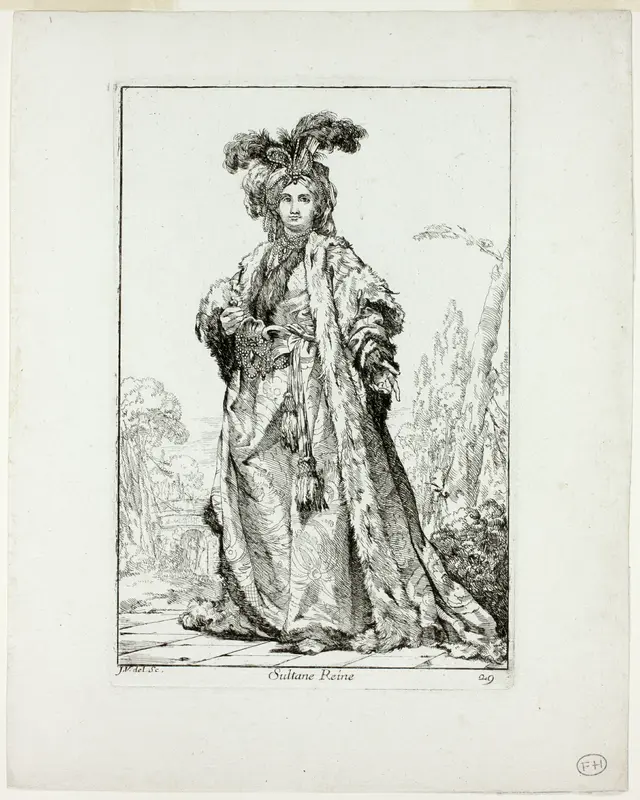 Sultane Reine, plate 29 from Caravanne du Sultan à la Mecque