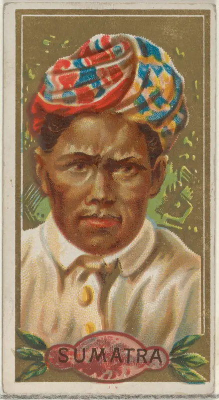 Sumatra, from the Types of All Nations series (N24) for Allen & Ginter Cigarettes Wall Art by Allen & Ginter - High-Resolution Digital Print