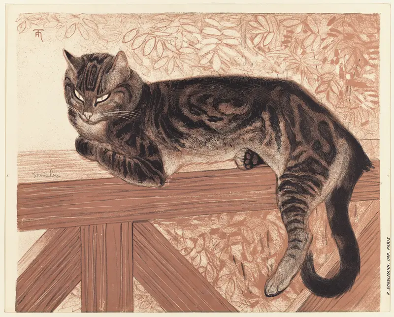 Summer: Cat on a Balustrade
