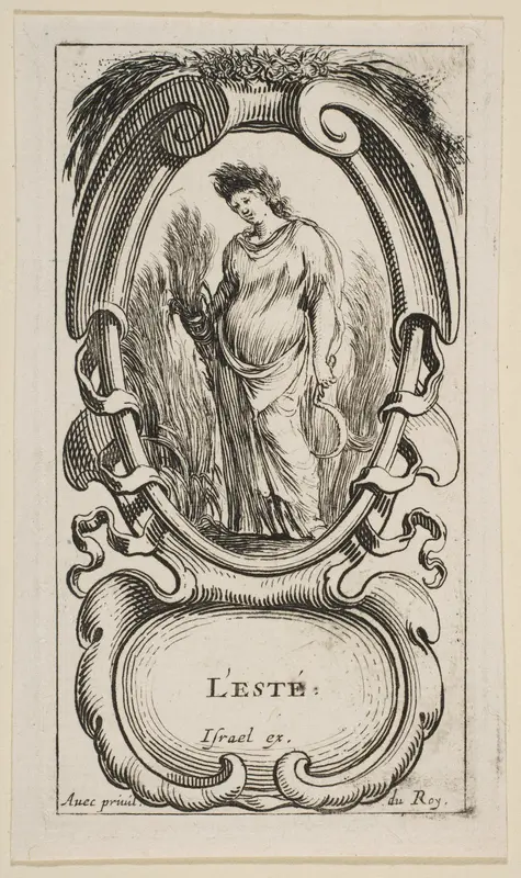 Summer (L'Eté), from 'The Four Seasons' Wall Art by Stefano della Bella - High-Resolution Digital Print