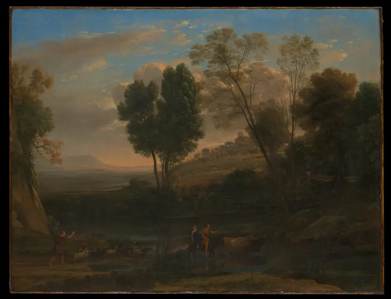 Sunrise Wall Art by Claude Lorrain (Claude Gellée) - High-Resolution Digital Print