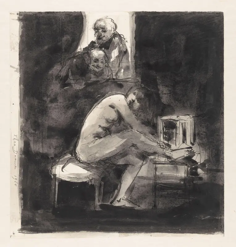 Susanna en de ouderlingen Wall Art by Unknown - High-Resolution Digital Print