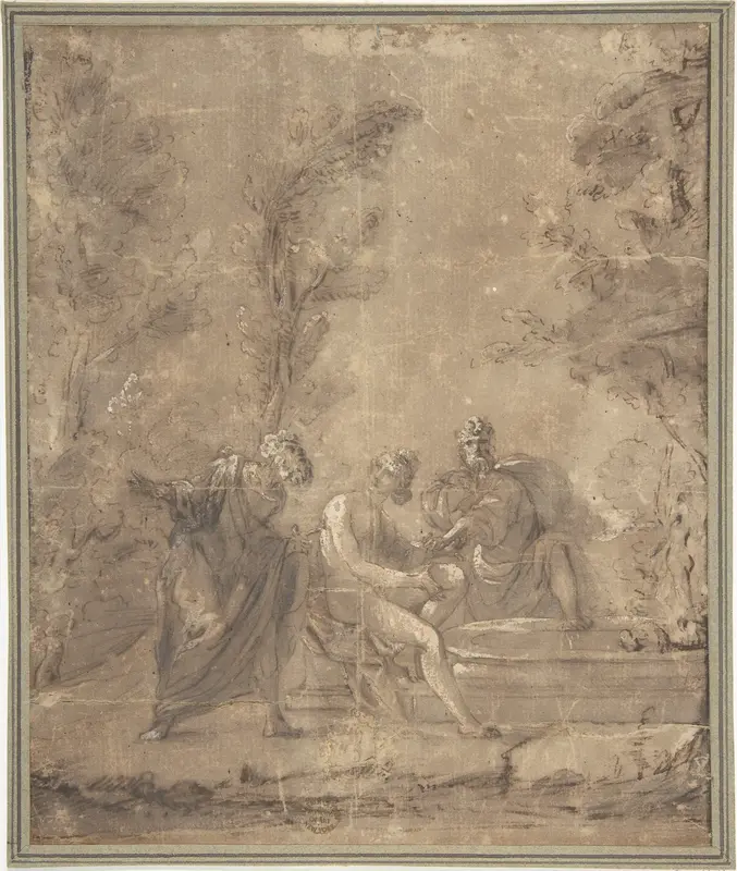 Susannah and the Elders Wall Art by Anonymous, German, 19th century - High-Resolution Digital Print