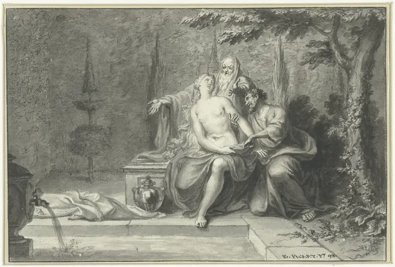 Suzanna en de ouderlingen Wall Art by Ottmar Elliger (II) - High-Resolution Digital Print