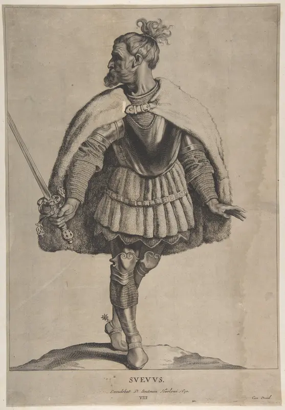 Svevus, from the series Peplus, sive Gothorum, Heruolorum...