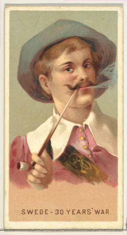 Swede in the 30 Years War, from World's Smokers series (N33) for Allen & Ginter Cigarettes Wall Art by Allen & Ginter - High-Resolution Digital Print