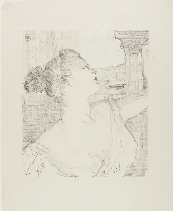 Sybil Sanderson, from Treize Lithographies