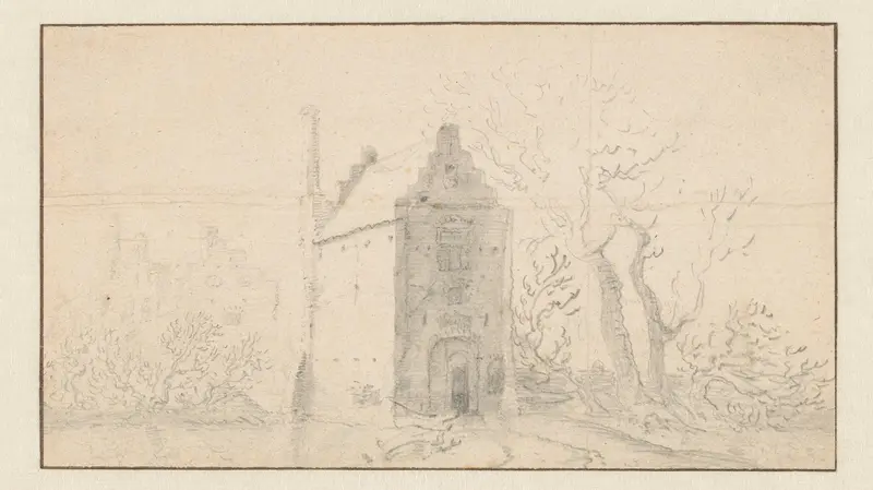't Huys te Voorburg Wall Art by Jan Abrahamsz. Beerstraten - High-Resolution Digital Print