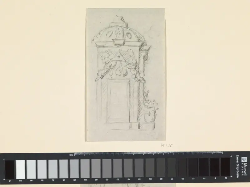 Tabernakel met putto Wall Art by anonymous - High-Resolution Digital Print